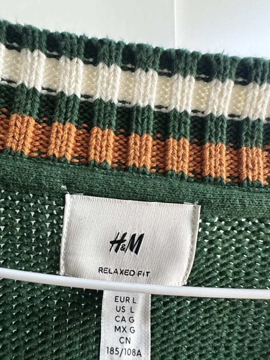 H&M Maglioni & Felpe: Herren Pullover H&M Grun Grösse L guter Zustand – Nuovo (secondo la descrizione) da Basel venduto da BaselClothesCole 1