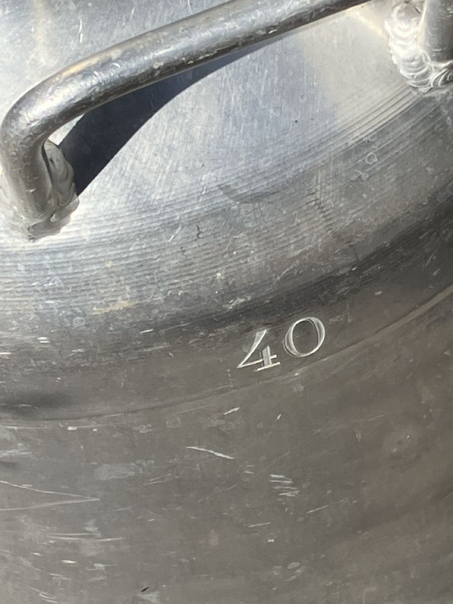 Schweizer Armee Agricoltura: Milchkanne 40 Liter – Usato da Erlenbach im Simmental! venduto da Simmentaler-Perlen 4