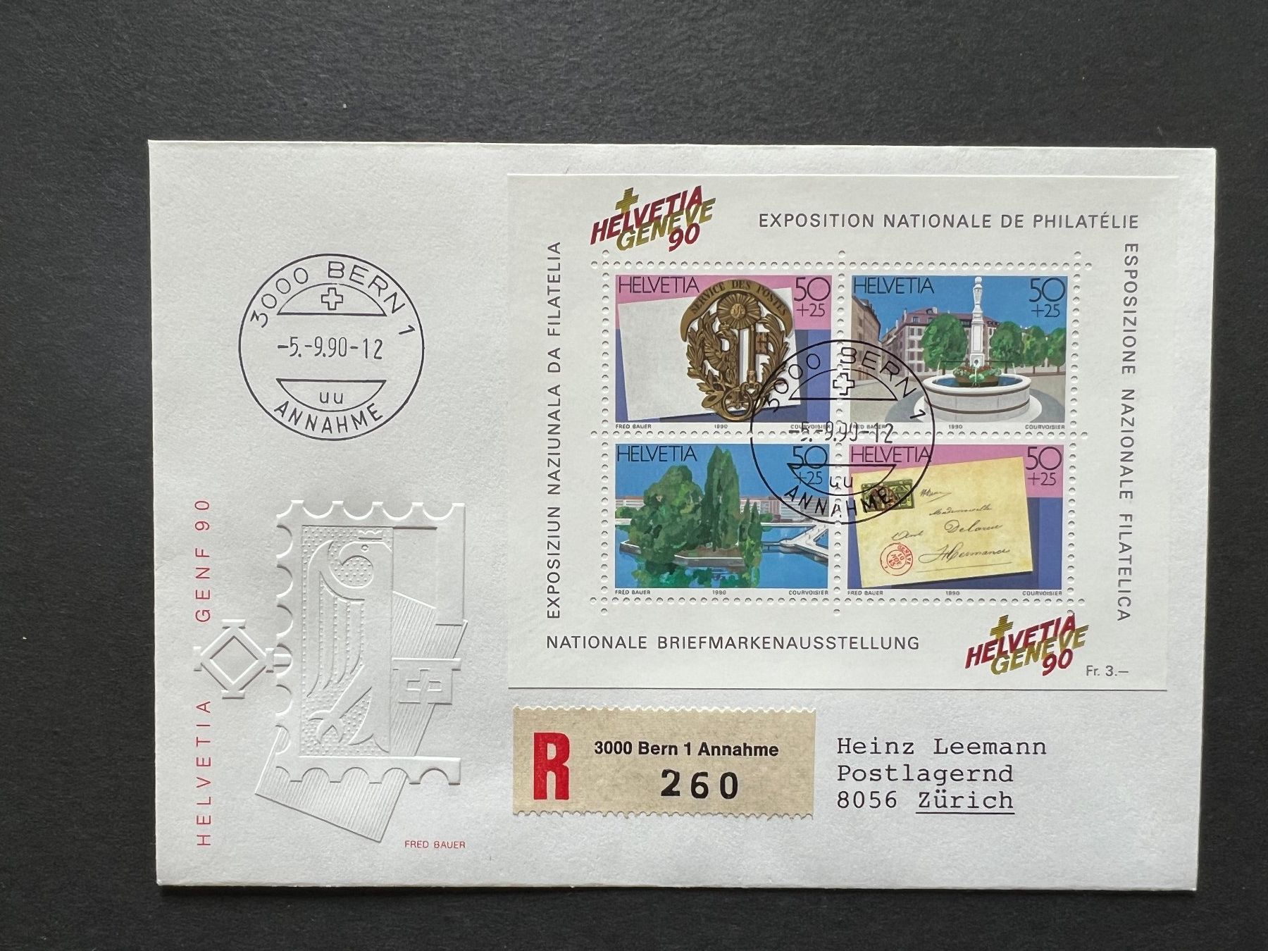 Tous les timbres: FDC Naba Block 1990   (M29) – D'occasion à Hinwil par Sidi4