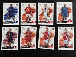 Lot 23 cartes Topps UEFA Champions League