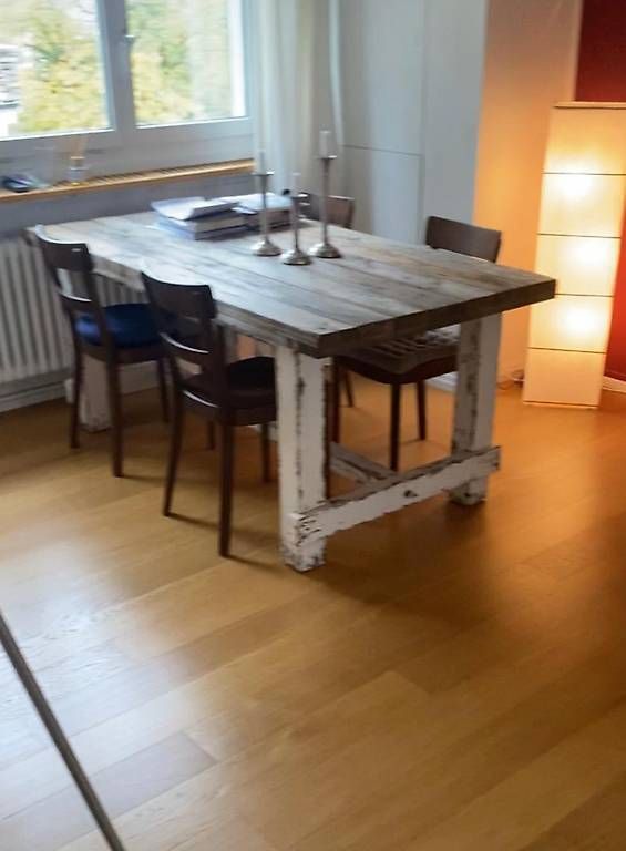 Tavoli: Esstisch massiv Holz, Shabby-Chic – Usato da Zürich venduto da YA-LE