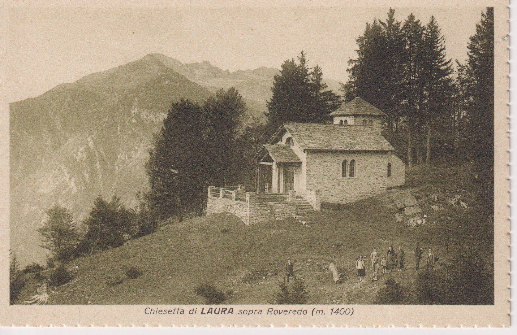 Cartoline postali: AK Laura - Chiesetta , rara. – Usato da Riva San Vitale venduto da MAR-NAPO