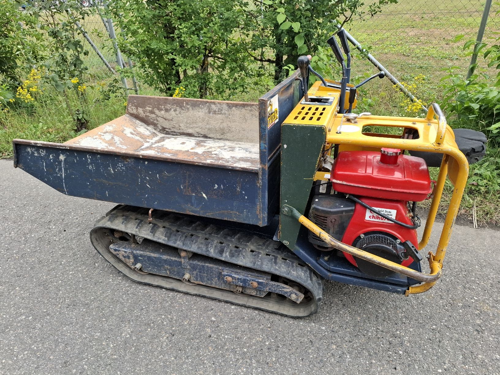 Camions-bennes: Raupendumper Hutter HUKI 50 B – D'occasion à Höchstetten par Kimi17417