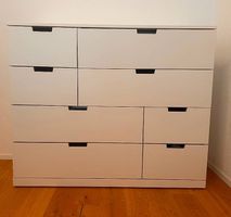 Ikea Nordli Kommode mit 8 Schubladen in weiss