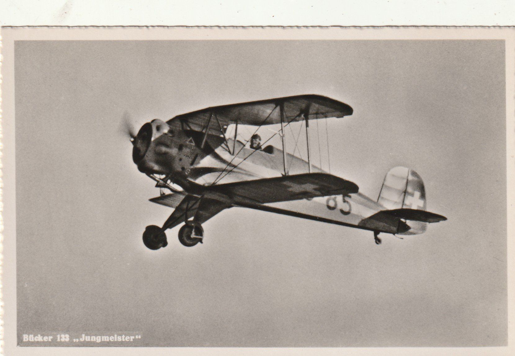 Cartoline postali: Bücker 133 Jungmeister – Usato da Rorschacherberg venduto da fratovi2