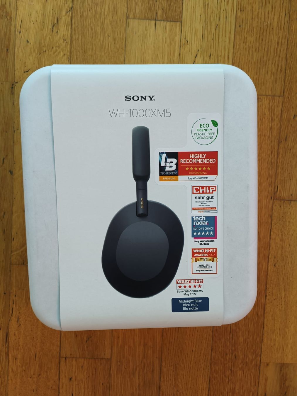 Sony Cuffie: Sony WH-1000XM5 Kopfhörer Midnight Blue – Usato da Zollikofen venduto da oyster_13 5