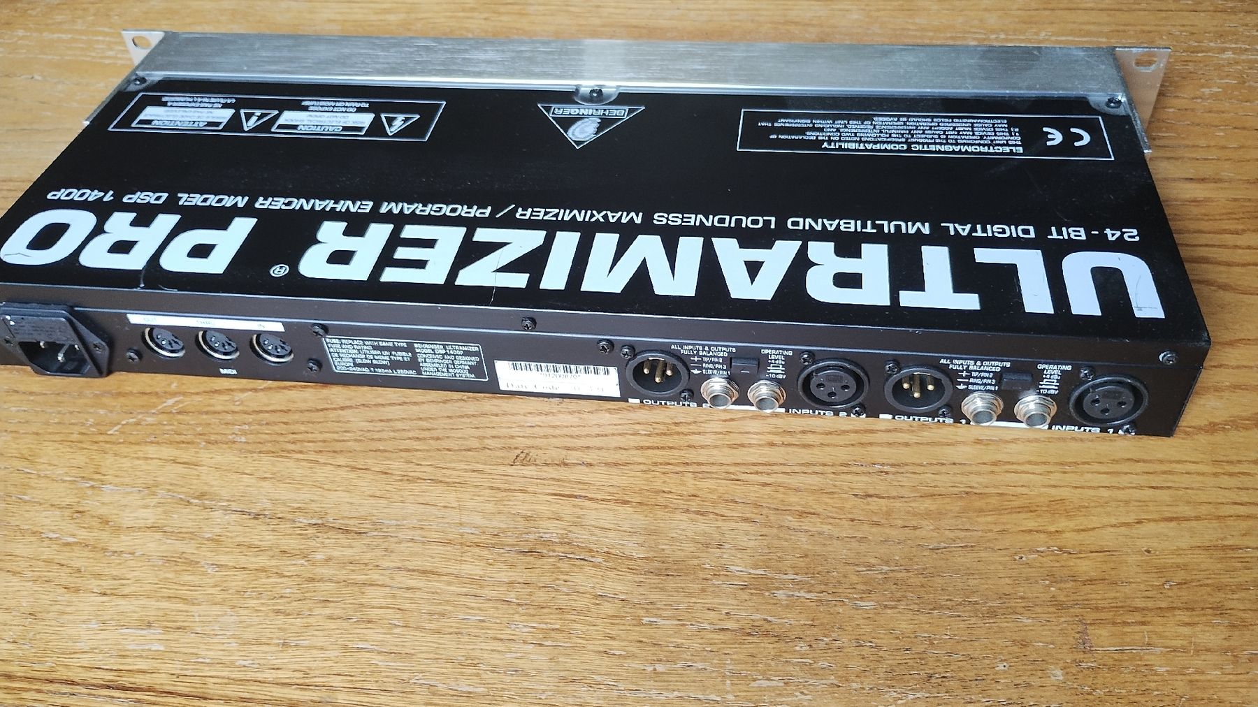 Behringer Equalizzatori: BEHRINGER Ultramizer Pro – Usato da Nussbaumen AG venduto da off_6rdl 1
