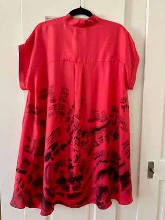 Bluse pink Muster Grösse M neu