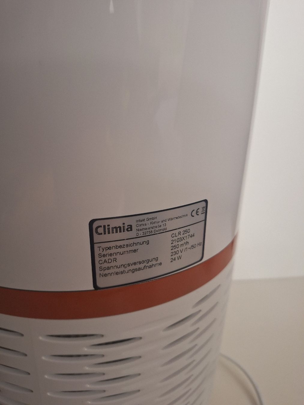 Purificatori d'aria: Climia CLR 250 – Usato da Fislisbach venduto da LEMO_Motos 1