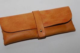 Federmäppchen Stiftemappe aus Leder