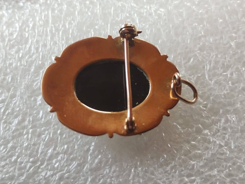 Brosche-Anhänger 18 K mit Opal 3