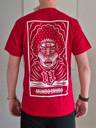 T-Shirt Mundo Crudo "Indio Red" Grösse M