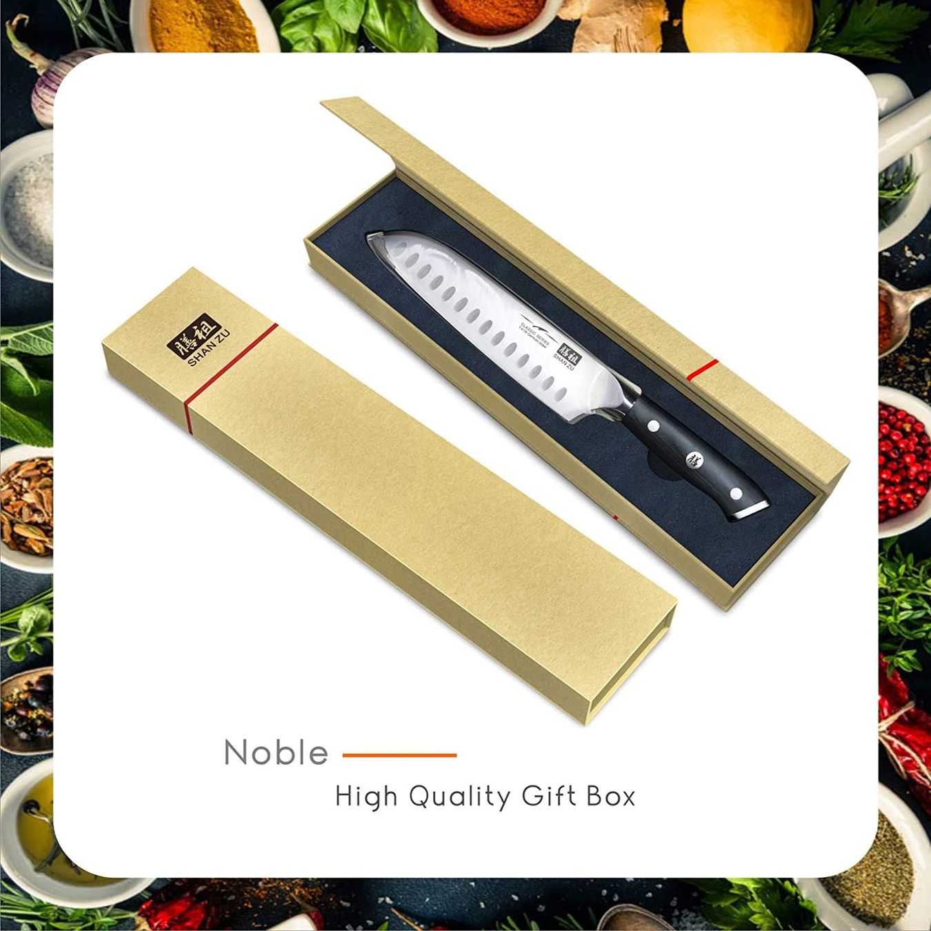 Coltelli da cucina: Küchenmesser, Chefmesser Santoku 18 cm – Nuovo e nell'imballaggio originale da Oberentfelden venduto da abz_l7vm 6