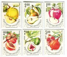 Briefmarken "Obst & Beeren". Bulgarien