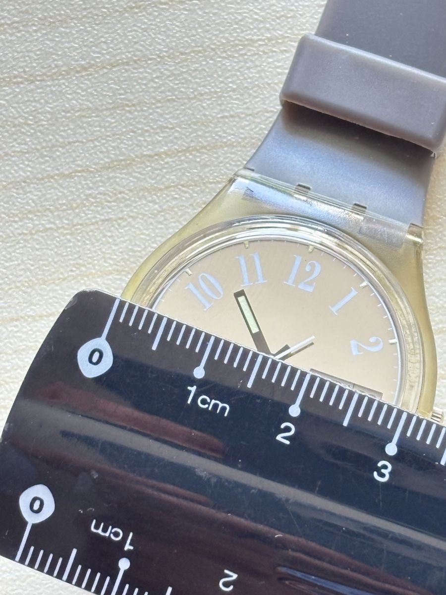 Swatch Uhren: Swatch Uhr  transparent Gehäuse  – Gebraucht aus Grenchen von chththl 2