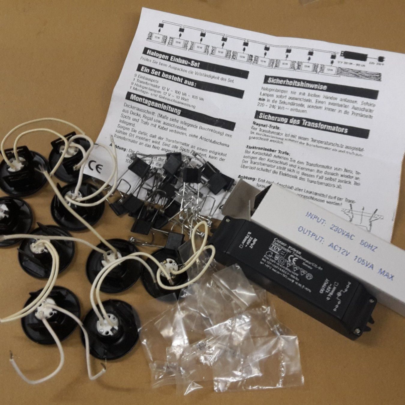 Osram Lampade: Halogen Einbau Set, 9er Spot, Neu, Top – Nuovo (secondo la descrizione) da Bergdietikon venduto da Hyundai16v