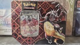 Paldean Fates Charizard EX Tin Pokemon 2024