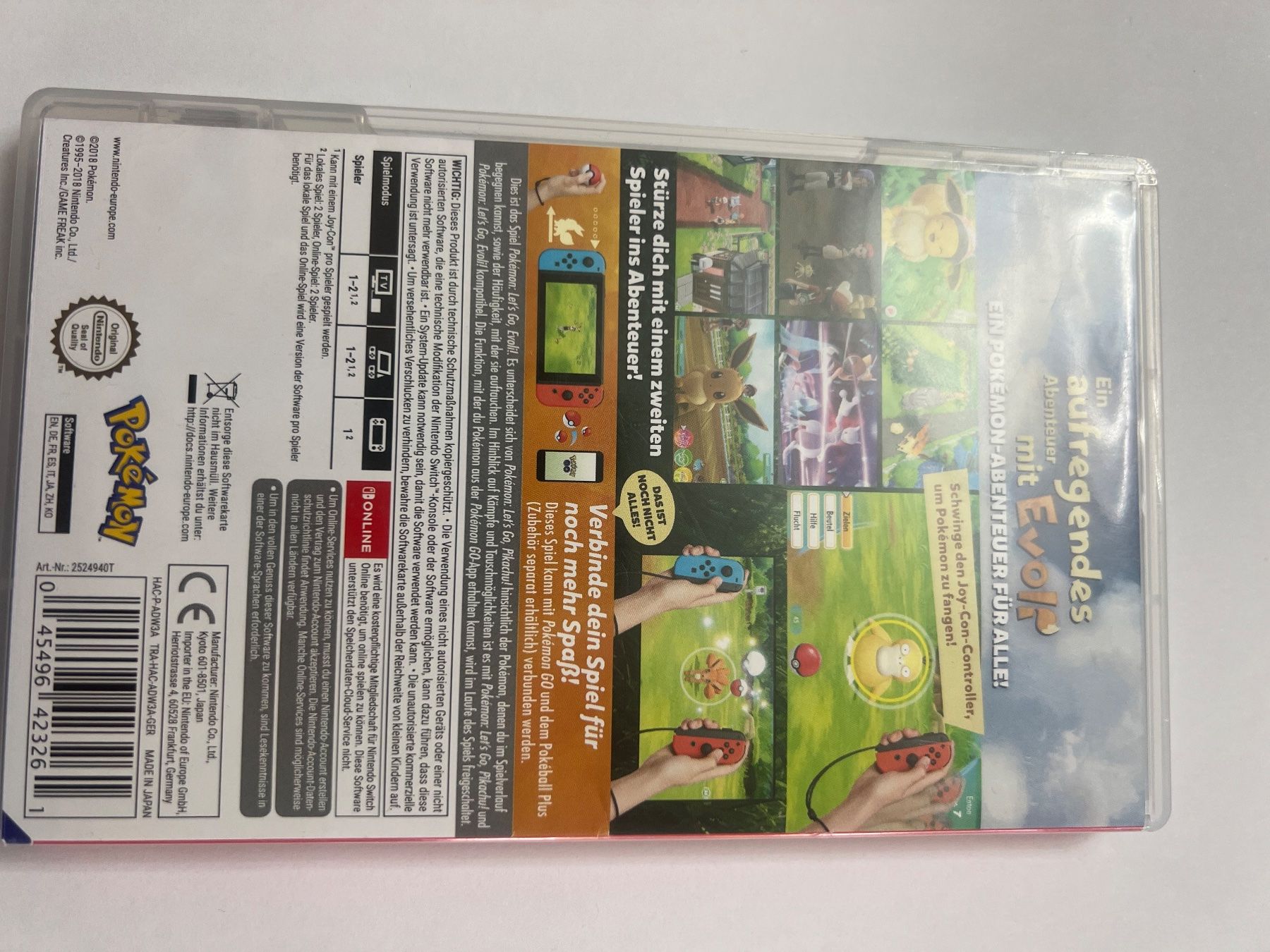 Pokémon Giochi: Pokemon: Let's Go, Evoli! - Nintendo Switch – Usato da Uttigen venduto da I_like 1