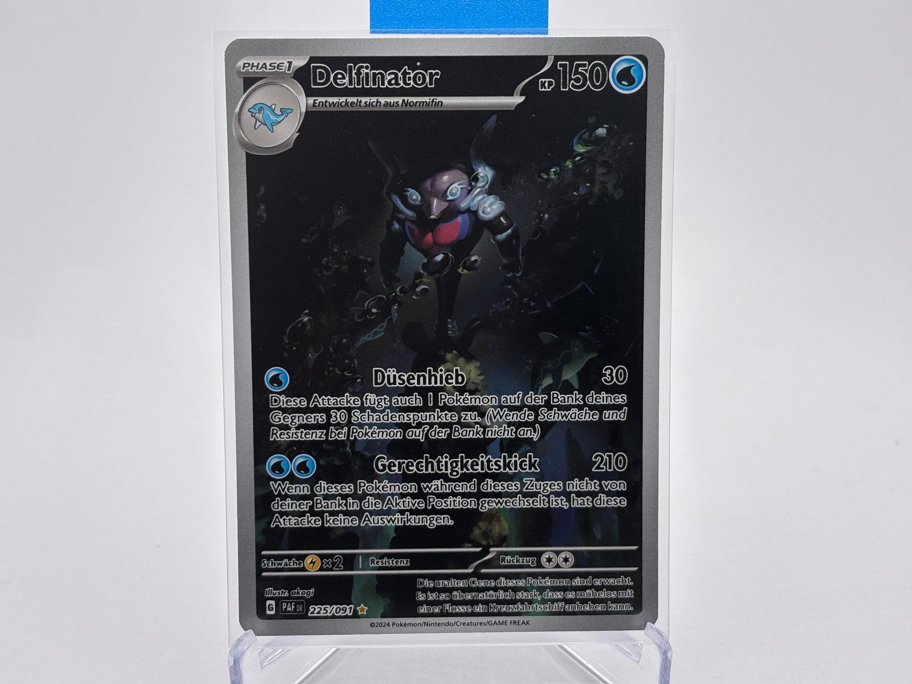 Pokémon Carte collezionabili: Paldeas Schicksale - Delfinator  (PAF 225) - DE – Nuovo (secondo la descrizione) da Allschwil venduto da Bullach