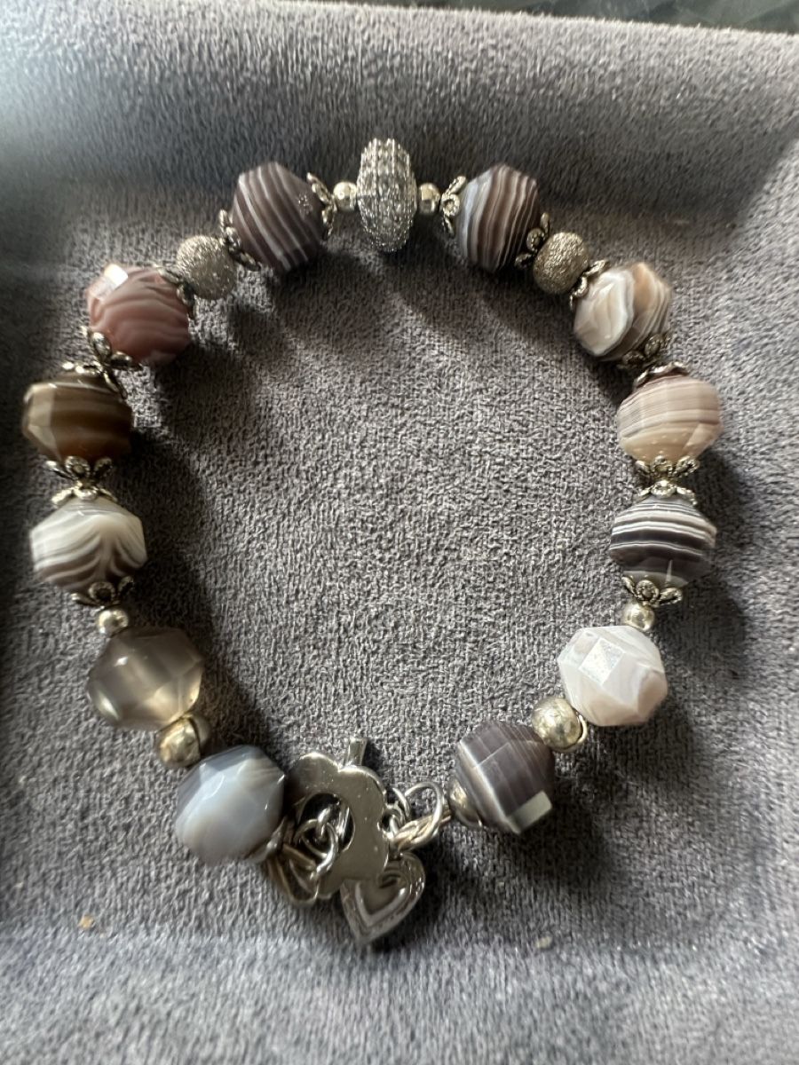 Armbänder & -reifen: Armband aus Botswana- Achat – Neu und originalverpackt aus Kriens von Hortensie6