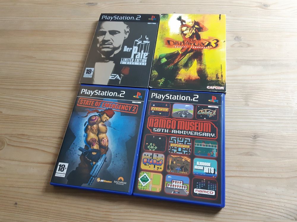 PS2 Special Set Der Pate Limited Edition Devil May Cry 3 +. (Gebraucht ...