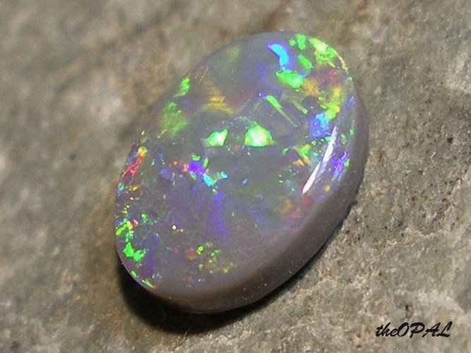 Edelsteine: theOPAL*** AUSTRALISCHER SEMI-BLACK OPAL 0,98ct *** – Neu und originalverpackt aus Ebnat-Kappel von theOPAL 3