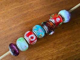 7 BEAD  PERLEN  PANDORA KOMPATIBEL ASS.   BEADS