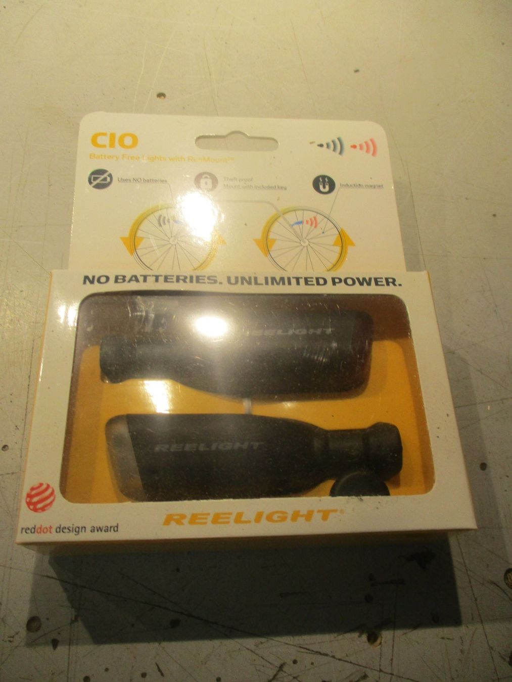 Flash: INDUKTIONSLICHTFLASHER VELO – Nuovo e nell'imballaggio originale da Langnau i. E. venduto da Superseven69