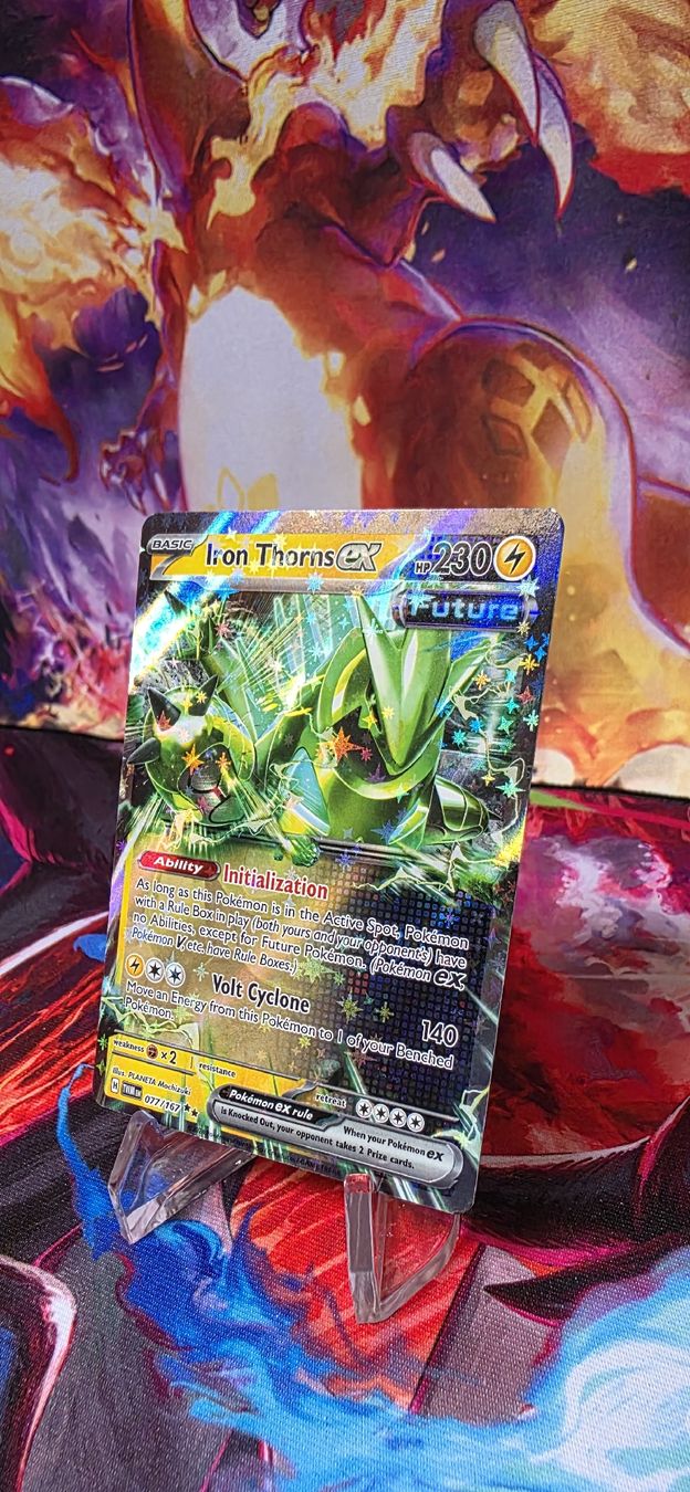 Pokémon Carte collezionabili: Iron Thorns ex 077/167 Twilight Masquerade TWM – Nuovo (secondo la descrizione) da Frutigen venduto da Sinnohan_Zorua 1
