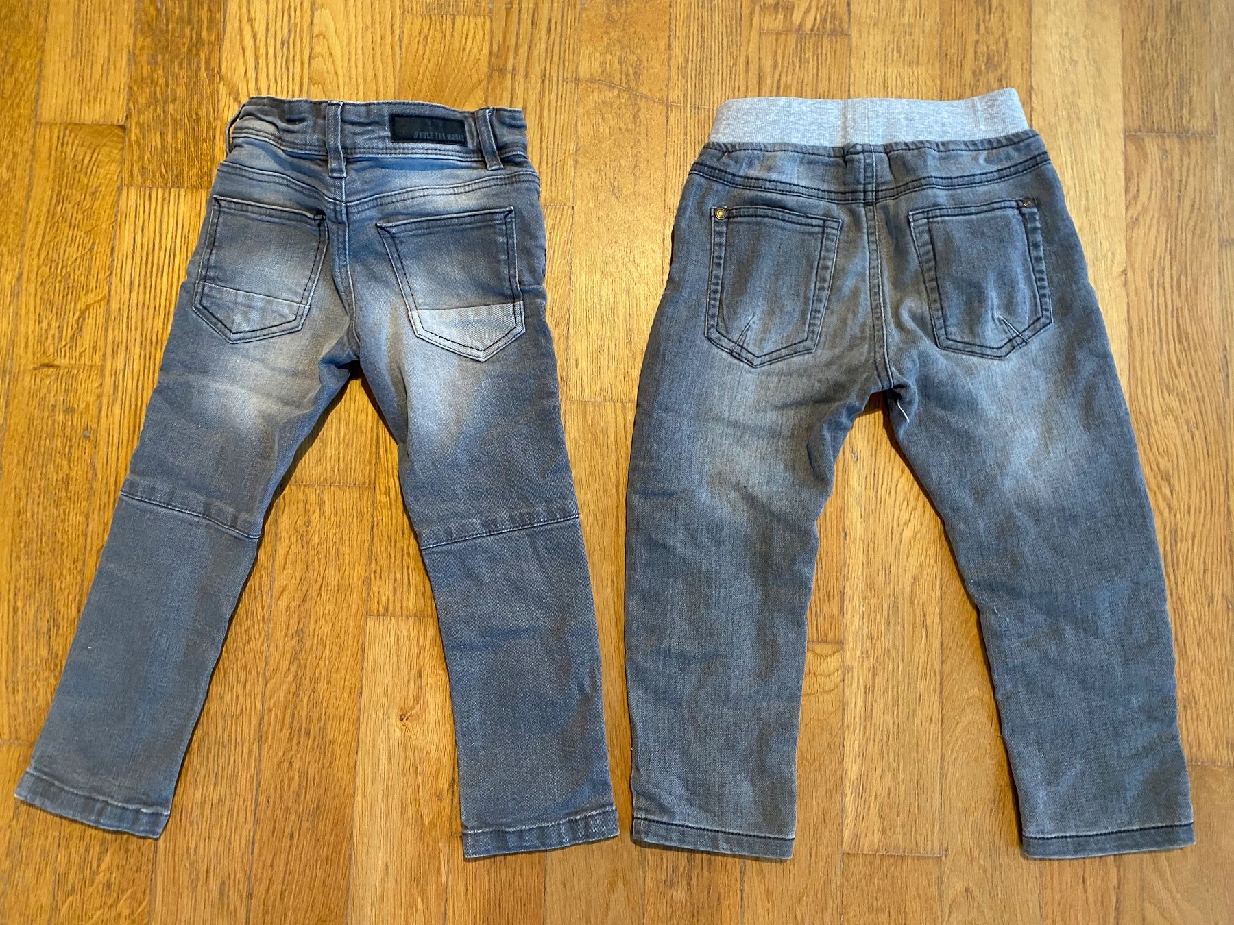 Hosen: Zwei Kinderjeans Gr 92 & 98 elastische verstellbare Taille – Gebraucht aus Wädenswil von PeterWaedi 1