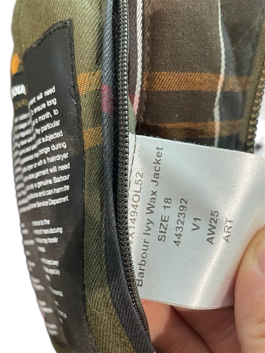 Barbour Vestes: Original Barbour Wachsjacke – D'occasion à Buchs AG par Zila45 1