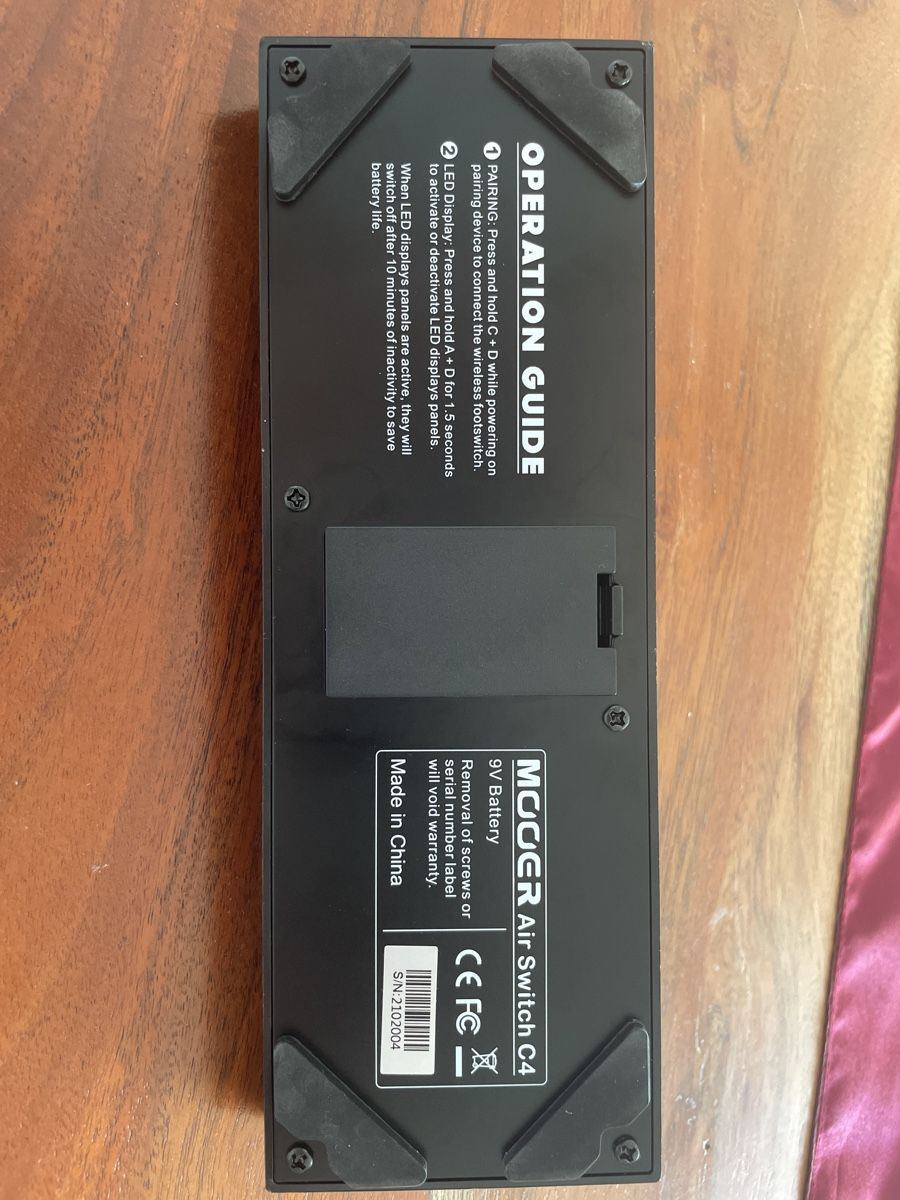 Mooer Strumenti musicali: Mooer AirSwitch Wireless Footswitch – Nuovo (secondo la descrizione) da Steffisburg venduto da Willy4you 3
