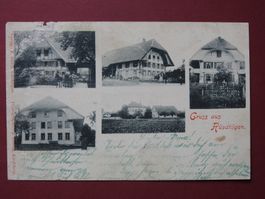 AK Gruss aus Rüdtligen - Alchenflüh BE