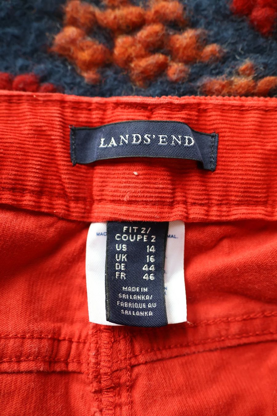 Hosen: Rote Cordhose von Lands' End – Gebraucht aus Winterthur von jul_v9wx 4