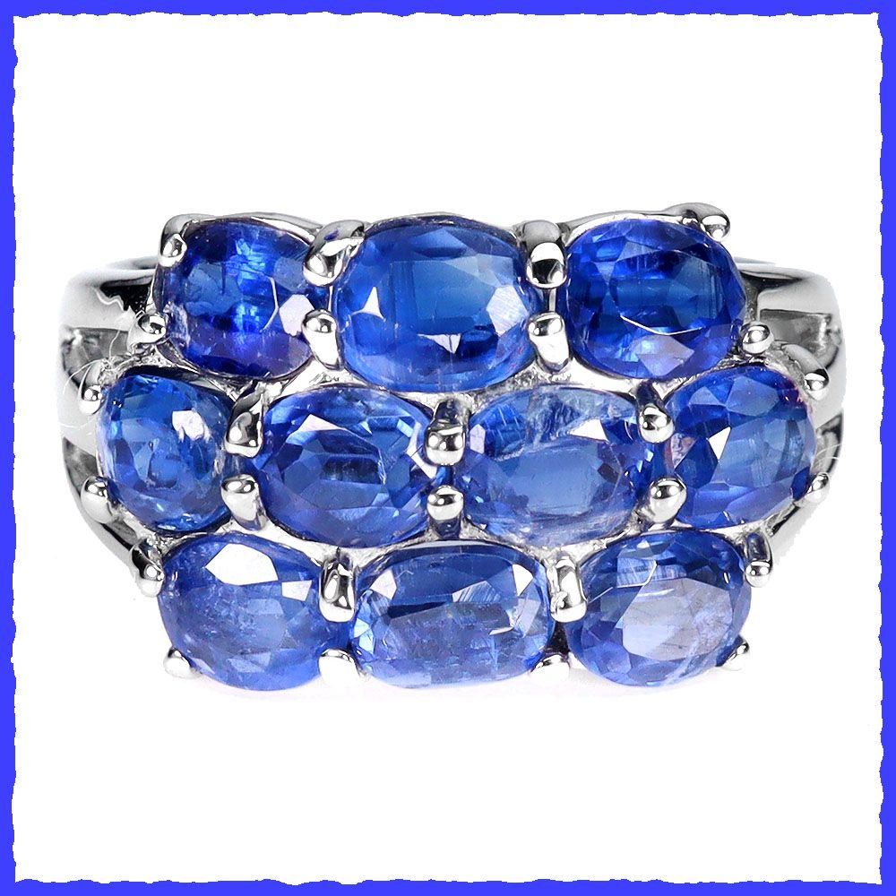 Anelli: Glamouröser Kyanit Ring 925 Silber – Nuovo e nell'imballaggio originale da Oberglatt ZH venduto da Goldfee1 1