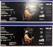 2x ZUCCHERO - World Tour 26 - Hallenstadion Zürich - 18.06