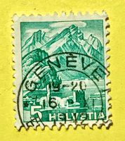 Nr.202 Pilatus GESTEMPELT Landschaften 1939  