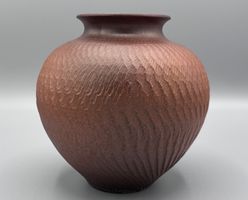 Frick Studiokeramik Vase Vintage Handarbeit 70er Design