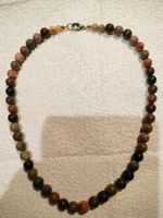 Collier en Pierres Naturelles Multicolores – Perles Rondes -
