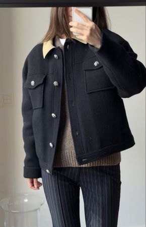 Ba&sh wool coat
