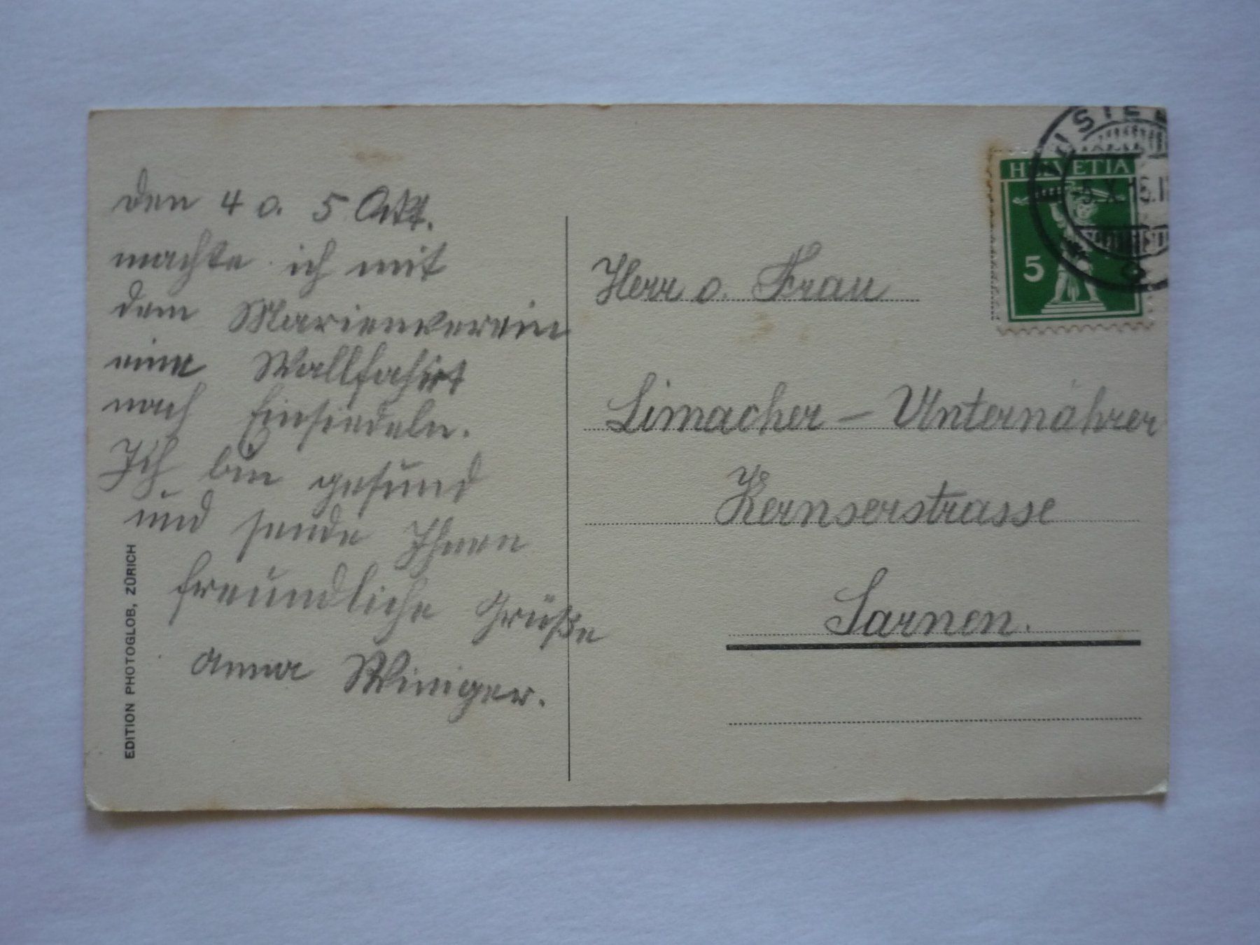 Cartoline postali: Ansichtskarte Kloster Einsiedeln gelaufen gebraucht – Usato da Langnau i. E. venduto da Laendu7000 1
