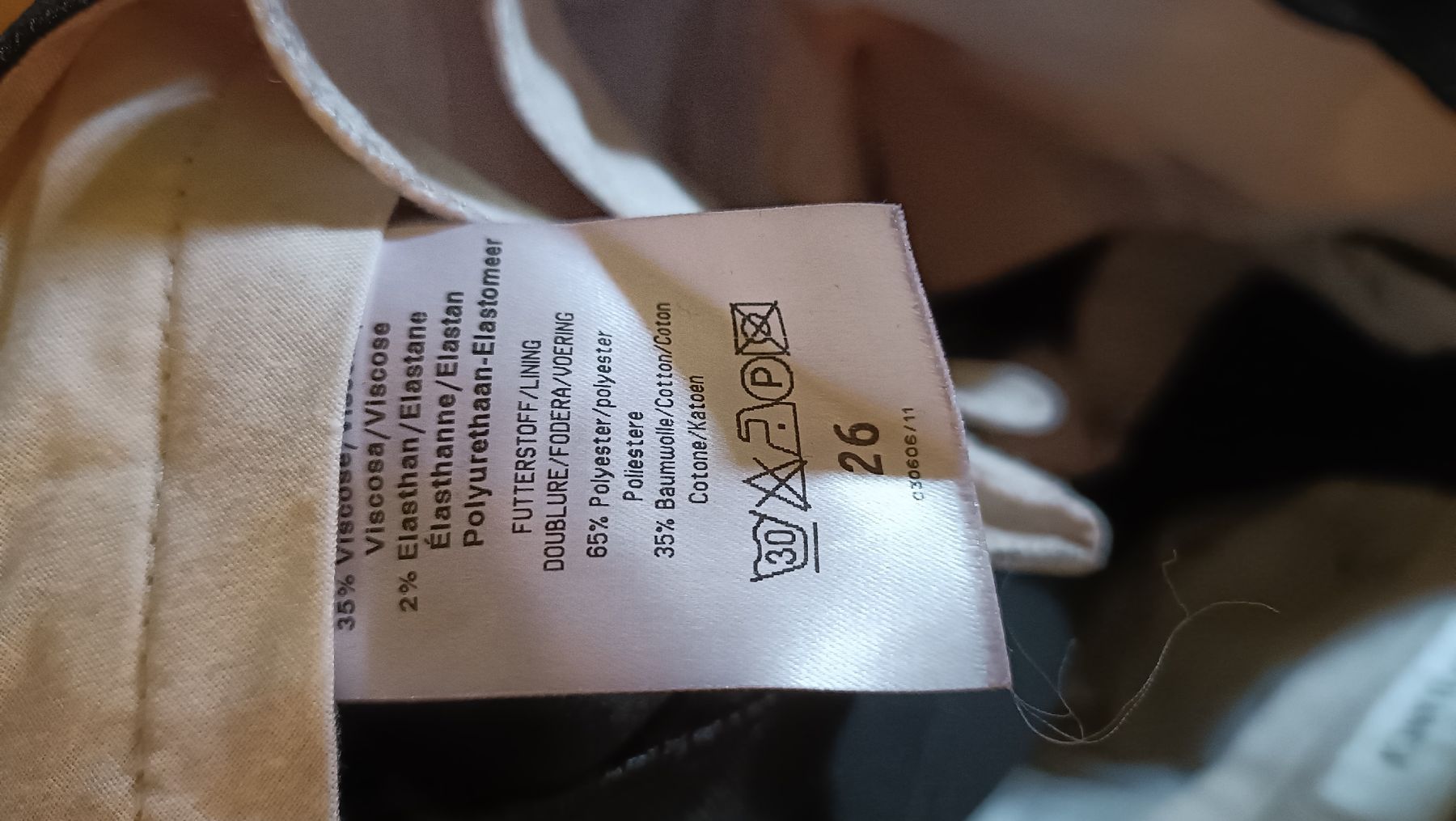 Pantaloni: Anzugshose Casa Blanca Gr. 26 – Usato da Brütten venduto da DemitemBus 1