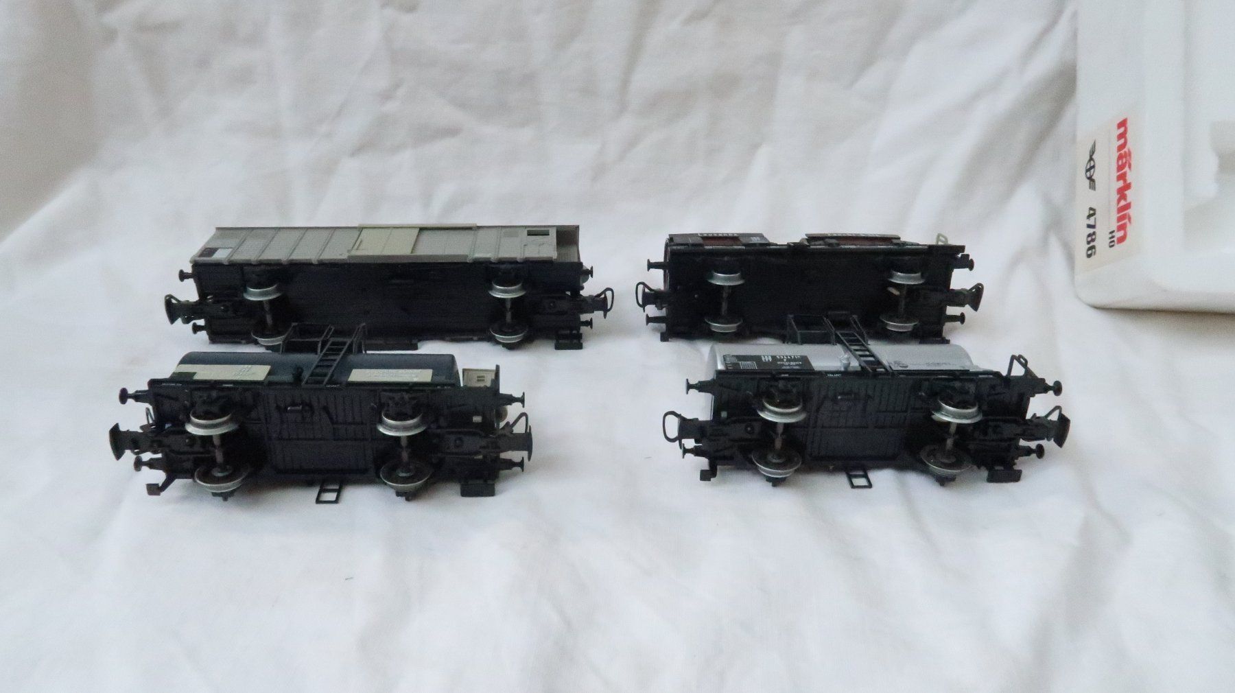 Märklin Modellini di ferrovie: Märklin SBB "Hist. Güterwagenset 1930" – Usato da Muttenz venduto da Laeckerlihamschter 8