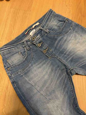 Please Jeans Damen Blau Grösse Small  neuwertig