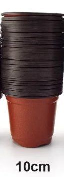 Vasi per fiori: 50x Pflanztopf Anzuchttopf 10cm – Nuovo e nell'imballaggio originale da Dintikon venduto da Prime-shop