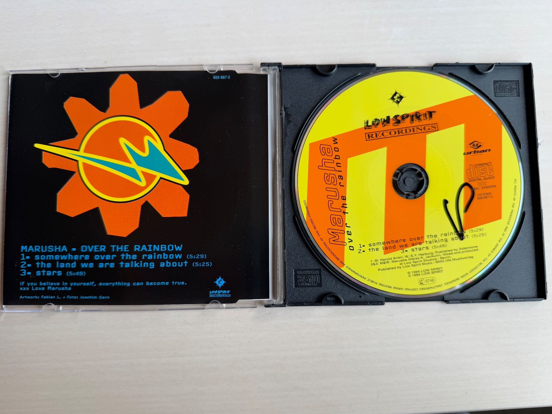 CD: Marusha 2 Alben & 2 Single Raveland - Wir - Rainbow – Usato da Oberried Brienz venduto da Chyara 5