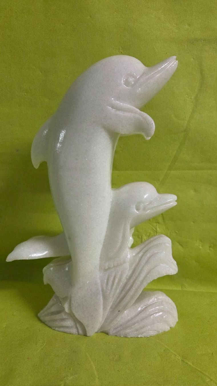 Sculture & Statue: Delfine 25cm aus Marmor – Nuovo (secondo la descrizione) da Roggliswil venduto da Mabelco 2