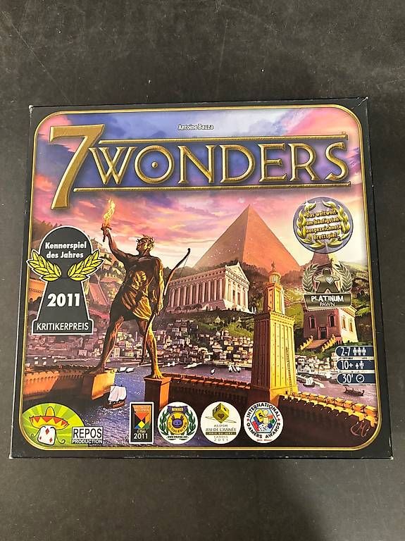 Giochi: 7 Wonders - mit Holz Inlay – Usato da Trogen venduto da Rico-Mittelholzer