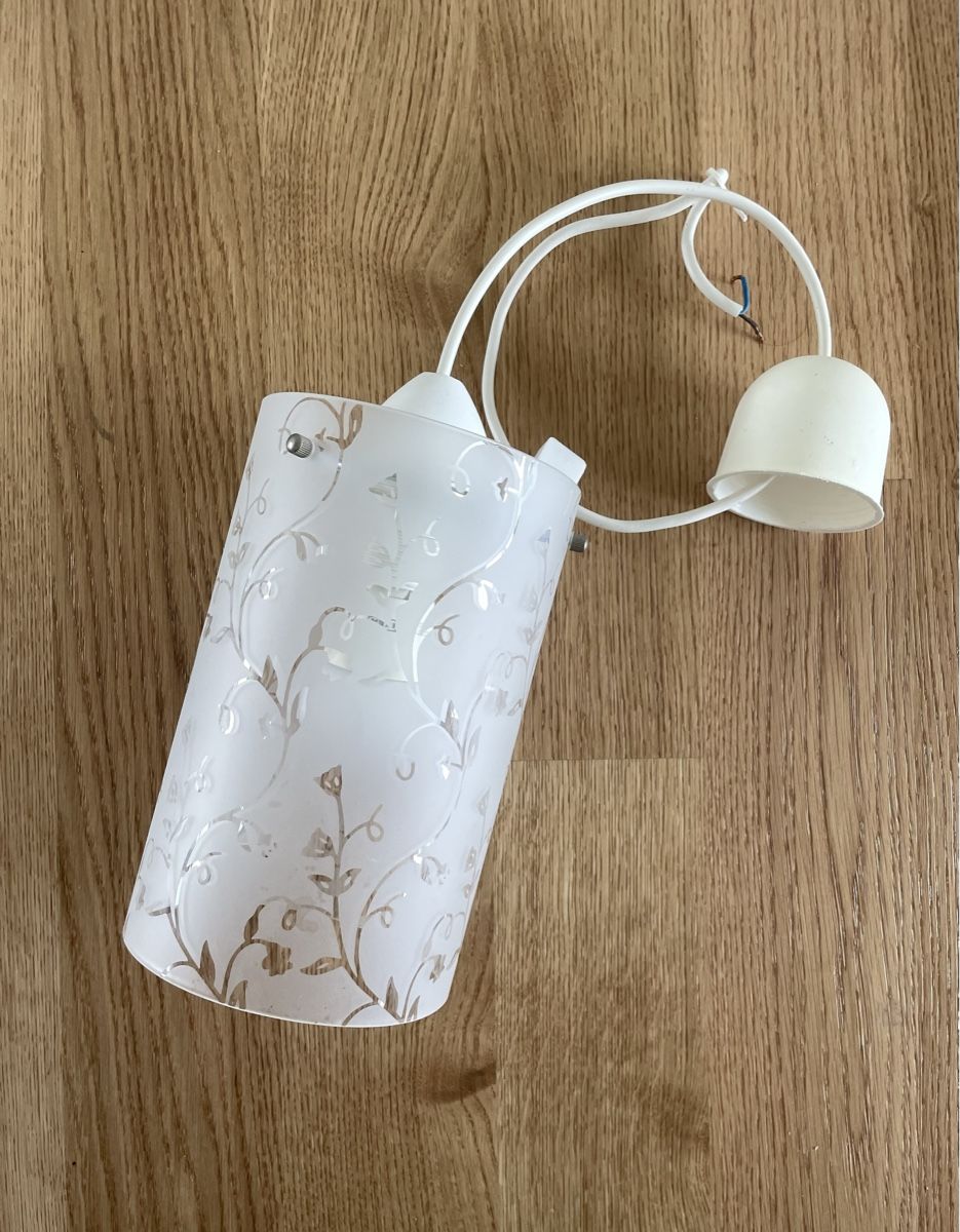 Lampade: Hängelampe mit Blumenmuster  – Usato da Zürich venduto da cpeckre