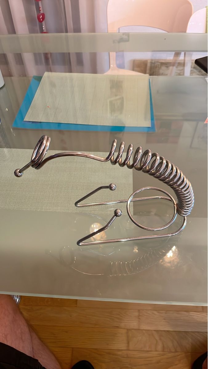 Portabottiglie: Weinflaschenhalter Metall Spiraldesign gebraucht – Usato da Uttigen venduto da Saurer33